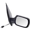 BSSTORE Specchietto Retrovisore Esterno Nero per Fiesta Mk5 2002-2005 con Regolazione Manuale (Destra - Lato Passeggero)