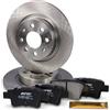 ENVA MADE FOR QUALITY BESTPRICE Set freni asse posteriore incl. dischi freno Ø 264 mm pieni + pastiglie freno posteriori, compatibile con ABARTH GRANDE PUNTO, FIAT GRANDE PUNTO (199_)