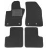 ASC Tappetini Auto Compatibili con Jeep Renegade 2014-2019, Moquette con Bordo Antiscivolo, Battitacco in Gomma