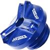 HMJDZ Accessori di protezione Tappi Di Copertura Della Spina Tazza Dell'olio Del Motore Motociclo Per BMW S1000XR S 1000 XR S1000 1000XR 2014 2015 2016 2017 2018 2019(Blue)