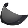 Generico Visiera for Ca-sco FF352 for LS2 FF352 FF802 ROOKIE FLASH Shield Lente di ricambio in policarbonato Rivestimento antiappannamento Protezione solare(Deep Black)