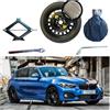 D'ANGELO 1988 Kit Ruotino di Scorta 17 compatibile con BMW Serie 1 F20 F21 (2011-2019) con Cric, Chiave e Sacca (NO PINZE FRENO M)
