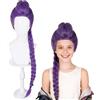 DASIAUTOEM Anime Cosplay Parrucca Carnevale Parrucche per uomo e donna Ragazzo, Costume Singer Cosplay Wig per adulti e donne travestimento festa (R-umi)