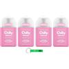 Beni Culinari 4 detergenti intimi Chilly Delicato - ideali per pelli sensibili - con aloe e amamelide da 200 ml + portachiavi Beni Culinari