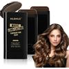 MLSMILE Pettine per tintura per capelli, sicuro, pratico, impermeabile e resistente al sudore, colore marrone, penna di correzione colore 2 in 1 con pettine per coprire capelli grigi e bianchi
