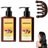 Generico Shampoo Nutriente 3 in 1, Shampoo Al Rosmarino, Idratante E Volumizzante Ripara, Rinforza Le Radici E Dona Lucentezza, Lucentezza Leggera Per Tutti I Tipi Di Capelli (2pcs)