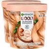 Garnier Good Tinta Colorazione Permanente Fino a 8 Settimane Colore Brillante e Luminoso Copre il 100% dei Capelli Bianchi Formula Vegana Senza Ammoniaca 8.13 Biondo Aurora - 2 Confezioni