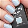 MI-NY Smalto Semipermanente Peel Off Lac Azzurro Serenity Gel senza Base e Top Coat Rimozione con Acqua Calda Formula Vegan Friendly Durata fino 15 Giorni Manicure Rapida in 5 Minuti