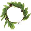 WESIEVYA Corona di Artificiale Verde e Decorativa per Chioma, Accessorio per Matrimoni e Servizi Fotografici