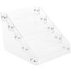POPETPOP Porta Smalti Organizer in Acrilico Trasparente, Mensola per Supporto Manicure Stabile Contenitore per Lip Gloss e Rossetti