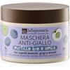 LASAPONARIA La Saponaria | Maschera capelli Anti-Giallo: trattamento naturale al 100% con Mirtillo Bio e Amla, ideale per neutralizzare i riflessi gialli su capelli bianchi, grigi o biondi. Formato 200 ml.