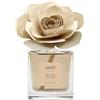 MUHA' | Profumatore per ambienti Rosa Diffuser, Fragranza Dolce Latte, Diffusore Ambiente con Rosa in Legno di Betulla, Formato da 100 ml