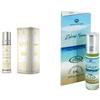 Generico Soft & Zahrat Hawaii Concentrated Perfume Oil Roll-On Combo Pack of 2 (6ml Each) | Long Lasting Alcohol-Free Attar for Men & Women