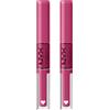 NYX Professional Makeup Shine Loud Rossetto Tonalità Hottie Hijacker No Transfer Ultra-Pigmentato Gloss Brillante Lunga Tenuta 16h Finish Lucido Colore Intenso Formula con Oli Nutrienti - 2 Rossetti