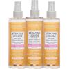 EVOLUDERM - Cheratina liquida - 250 ml - 98% di origine naturale - Fabbricazione francese (3 x 250 ml)