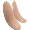 Bimei - Spessori auto-adesivi per polpacci per gambe magre da donna, correttore per gambe in silicone (S, pelle artificiale)