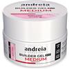 Andreia Professional - Gel di costruzione per unghie, Viscosità media, perfetto come base e top coat, kit nail art LED & UV, prodotto vegano e neutro in carbonio, rosa tenera 22 g