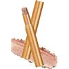 PHFDQKG Ombretto in stick a tre colori, ombretto scintillante portatile, a lunga tenuta e a prova di sbavature, formula waterproof, un must-have per il trucco quotidiano.