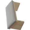 Generico Poggiabraccio per Nails Tech, Poggiabraccio per Nails,Cuscinetti per braccioli in pelle PU in legno per manicure con design smussato | Comodo bracciolo per lucidatura delle unghie, robusto supporto pe