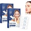 SPAYEIM Nastro per lifting facciale istantaneo, nastro invisibile per lifting facciale, ha un delicato viso a V, nastri per il viso per sollevare la pelle cascante, rassodante il viso, durevole, traspirante e