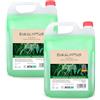 Intercabo Shampoo Naturale all'Eucalipto - Confezione da 2 Caraffe da 5 Litri, Detergente Capelli Rinfrescante, Formula Delicata, Uso Quotidiano, Formato Conveniente