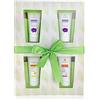 ALMAGREEN COSMETICA AL NATURALE Almagreen Kit Regalo Minitaglie Orchidea Nera, Set regalo con Bagnoschiuma, Crema Corpo, Shampoo e Balsamo