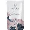 Aura Luxury Collection ® Aqua Edition Kit cortesia bustina stand-up 20 ml shampoo doccia delicato con estratti biologici di ortica bianca per hotel e b&b air b&b charter case vacanza (50)