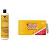 Bellezza Femminile - KIT ANTICADUTA E ANTIFORFORA Trattamento alla Pappa Reale Shampoo Royal Jelly 1000ml + Lozione (12 Fiale da 10ml) - ROYAL JELLY