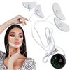 Generico Massaggiatore Viso EMS - Stimolatore Muscoli Facciali Con Pad Massaggiatore EMS | Macchina Lifting Facciale Multifunzionale Per Allenamento, Dimagrimento E Tonificazione Viso, Pelle Leggera E Stimolaz