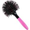 Generic Spazzole per capelli rotonde 3D da donna, forma sferica, per capelli districanti, spazzola per capelli a sfera a 360 gradi, pettine per capelli bagnati e asciutti