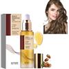 Generisch Essence Oil 50 ml, olio essenziale per capelli secchi, olio per la cura dei capelli al collagene, siero per capelli all'olio di argan per riparazione profonda, maschera per capelli alla cheratina