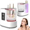Abnaok Nuova Macchina Lavapennelli per Trucco 2026, Abnaok 3 in 1 Pulitore e Asciugatore Elettrico per Pennelli da Trucco per Donne, Pulitore Automatico per Pennelli da Trucco, Adatto per Tutti i Tipi di