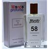 Bizzico MondoProfumo UM58 - Ricorda a (ONE MILION) - 100 ML - per Uomo