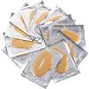 FRCOLOR Maschera Esfoliante per Labbra 25 Pezzi Fibre Vegetali, Maschera Idratante Oro per Cura e Anti Rughe, per Viaggi e Banchetti