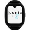 SaveFamily Iconic Plus 2 - Smartwatch per bambini con GPS, chiamate, AI, SOS... Whatsapp, Spotify, misuratore di temperatura, cinturini intercambiabili (Iconic Plus 2, Gamer) (Iconic Plus 2, Gotham Black)
