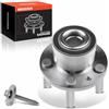Frankberg Cuscinetto ruota Set di cuscinetti ruota Anteriore Ruota flangiata diametro 136,5 Con Anello magnetico ABS Compatibile con Galaxy WA6 S-Max WA6 Freelander 2 L359 Replace# LR003157