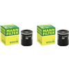 Mann Filter MANN-FILTER W 814/80 Filtro dell'olio - per Autovetture + veicoli commeriali (Confezione da 2)