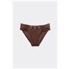 Tezenis Bikini Slip Alto Royal Essence Brown Donna Marrone