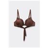 Tezenis Bikini Push-up Leggermente Imbottito Royal Essence Brown Donna Marrone