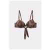 Tezenis Bikini Push-up Leggermente Imbottito Country Vibe Donna Marrone