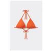 Tezenis Bikini Triangolo Leggermente Imbottito Sparkling Touch Orange Donna Arancione