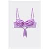 Tezenis Bikini Balconcino Shiny Glam Lilla Donna Viola