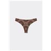 Tezenis Bikini Brasiliano Country Vibe Donna Marrone