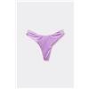 Tezenis Bikini Brasiliano Sgambato Stondato Shiny Glam Lilla Donna Viola