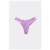 Tezenis Bikini Brasiliano Sgambato Stondato Shiny Glam Lilla Donna Viola