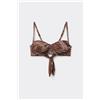 Tezenis Bikini Balconcino Country Vibe Donna Marrone