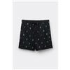 Tezenis Costume Boxer Stampato Uomo Nero