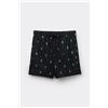Tezenis Costume Boxer Stampato Uomo Nero