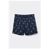 Tezenis Costume Boxer Stampato Uomo Blu