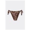 Tezenis Bikini Slip Laccetti Country Vibe Donna Marrone